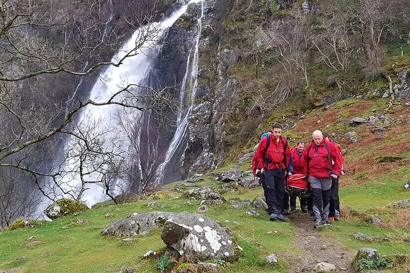 One of the best hikes in Wales, Aber Falls