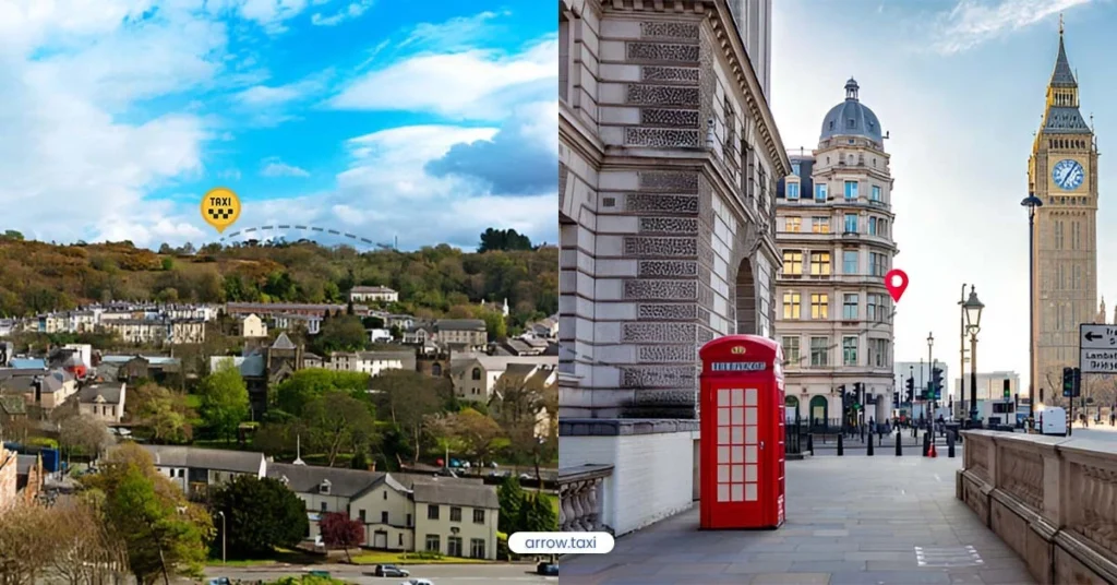 Taxi to London From Bangor